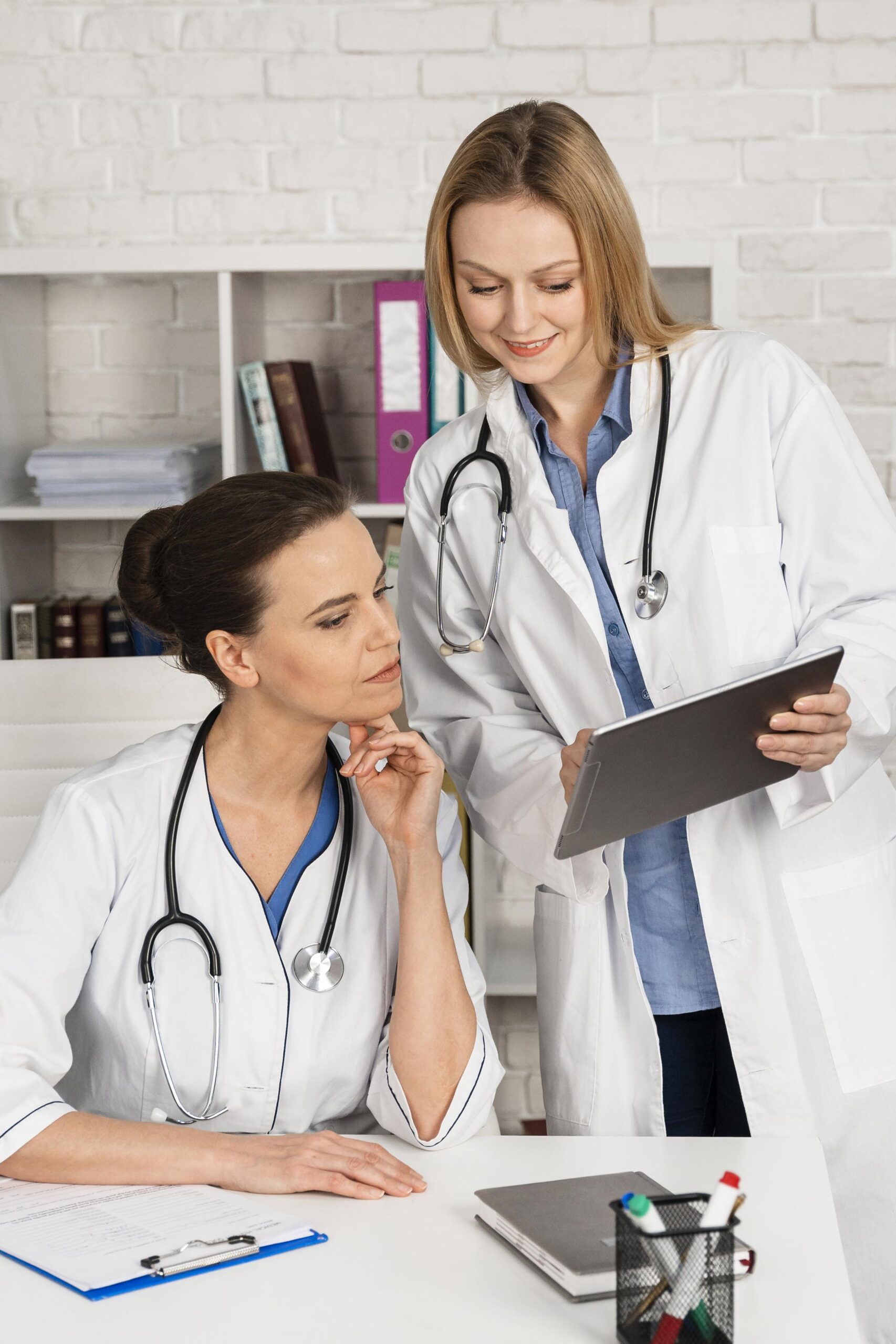 woman-working-as-doctor